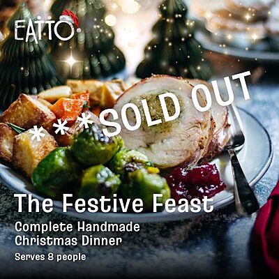 The Festive Feast Handmade Christmas Dinner Box - Serves 8