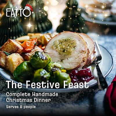 The Festive Feast Handmade Christmas Dinner Box - Serves 8