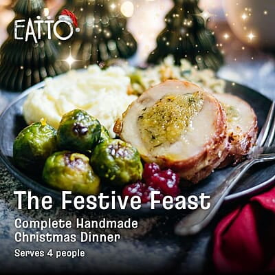 The Festive Feast Handmade Christmas Dinner Box - Serves 4